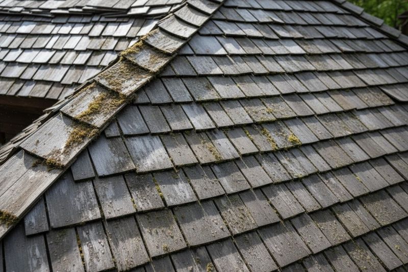 Cedar Shake Roof Cleaning